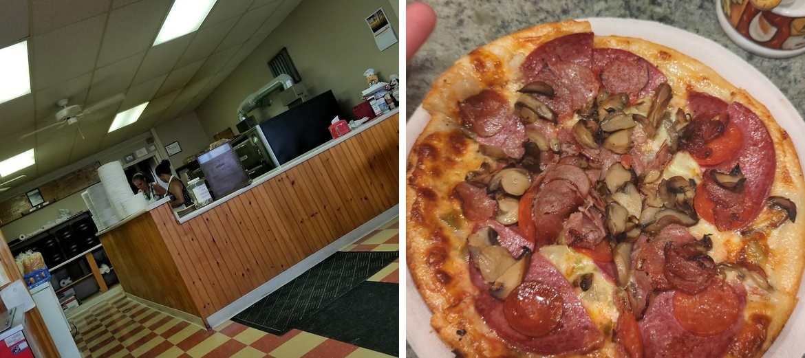 Paras Pizza Menu
