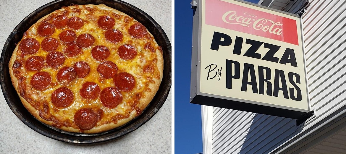 Paras Pizza Menu