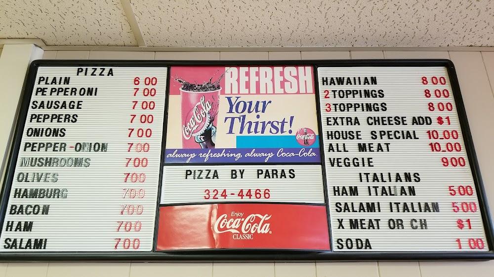 Paras Pizza Menu image 4
